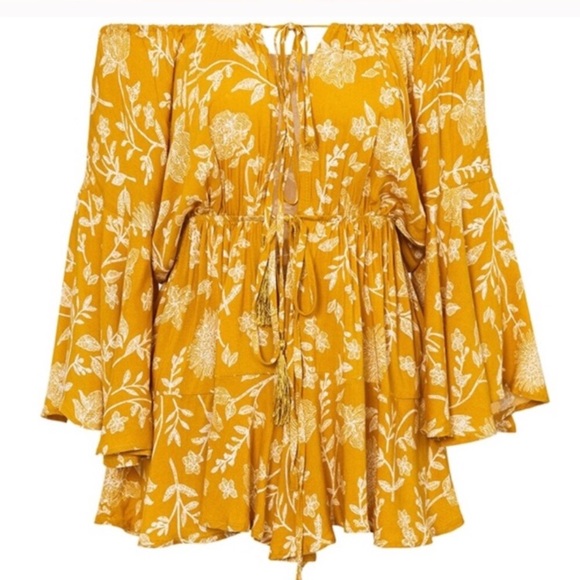 5⭐️ RESTOCKED BESTSELLER MUSTARD SWIM COVER UP - Picture 4 of 8